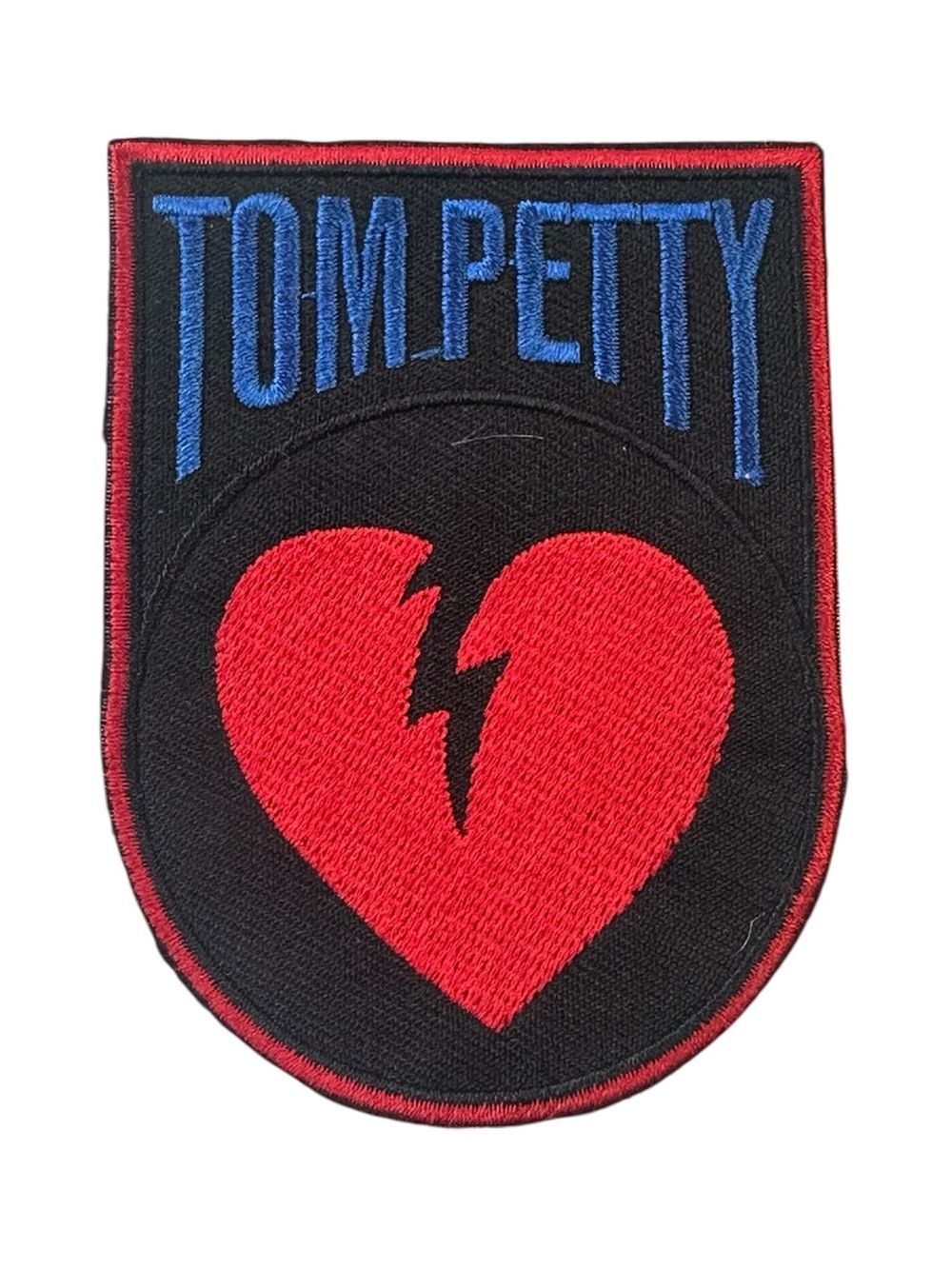 Tom Petty & The Heartbreakers Eembroidered Iron On Logo Heart Patch